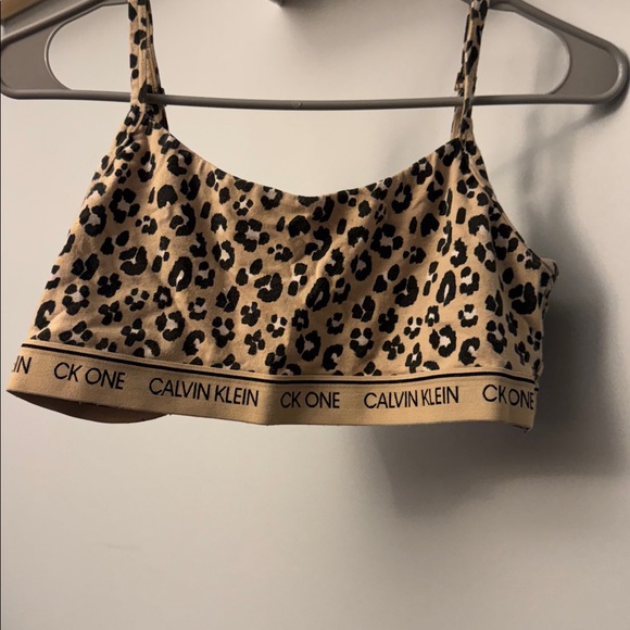 Calvin Klein CK One open back Bralette - Picture 6 of 7